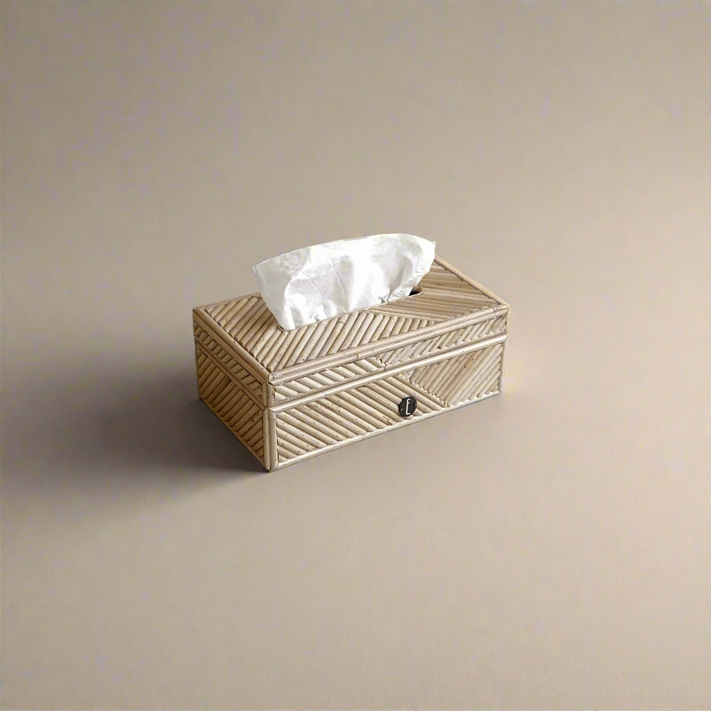 Peach Tissue Box