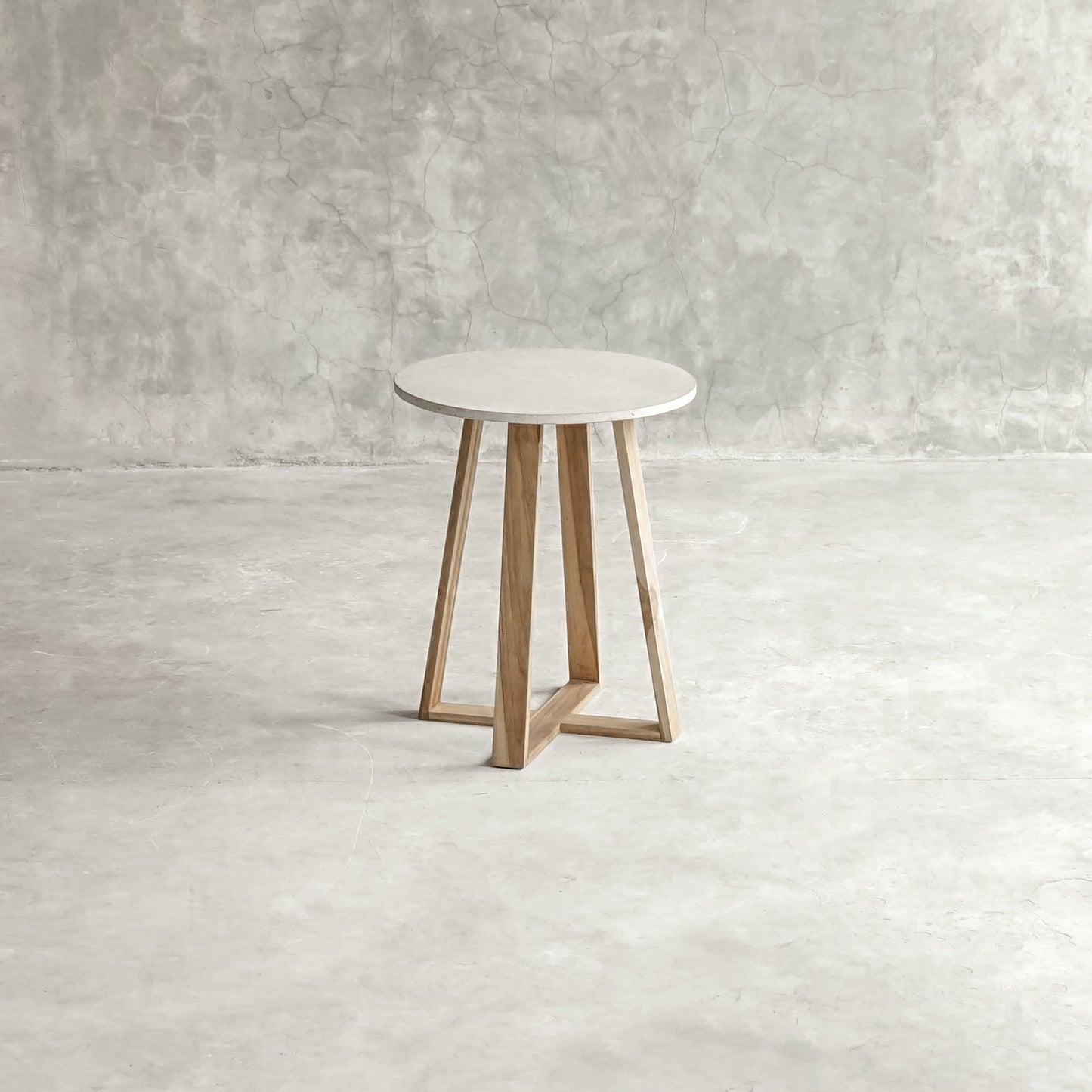 Chalk Sandstone Side Table