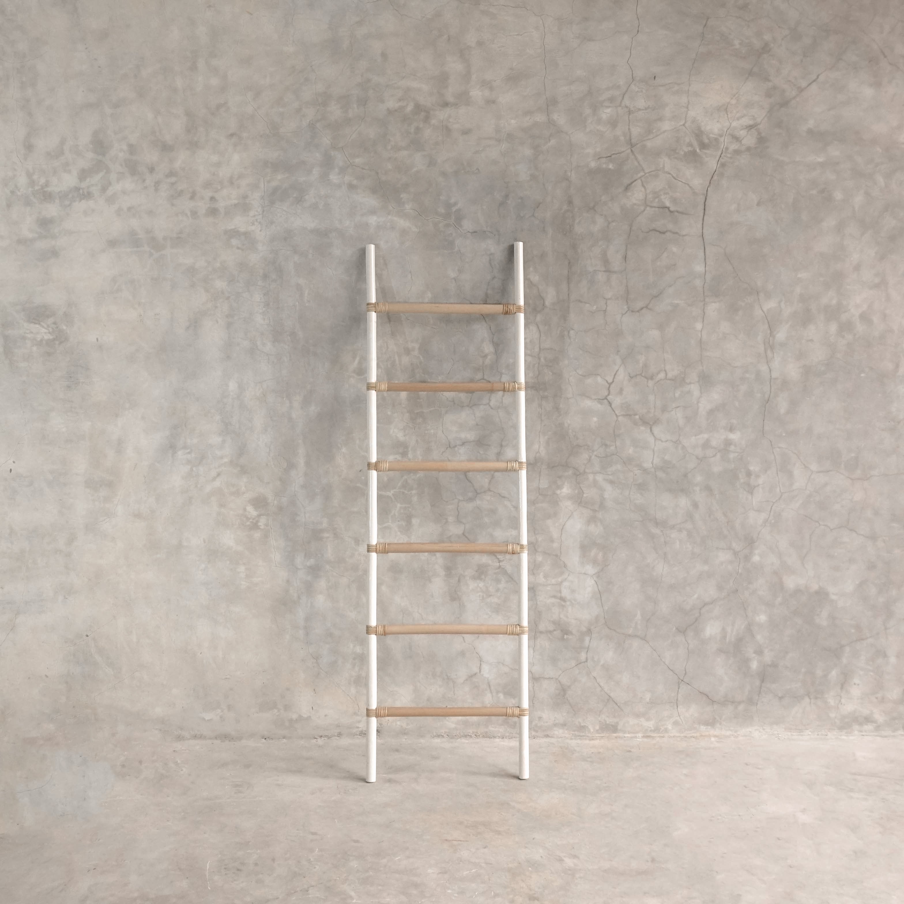Rattan Ladder Black | Elements Concept Interior