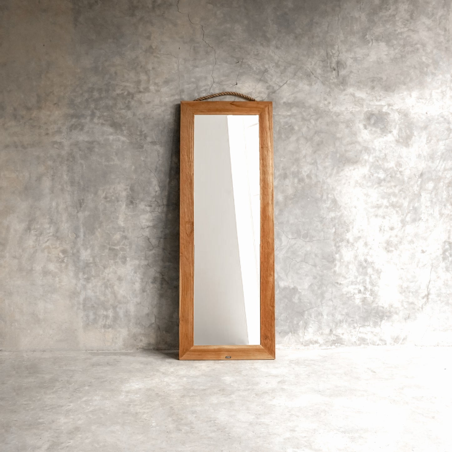 Solid Teak Mirror