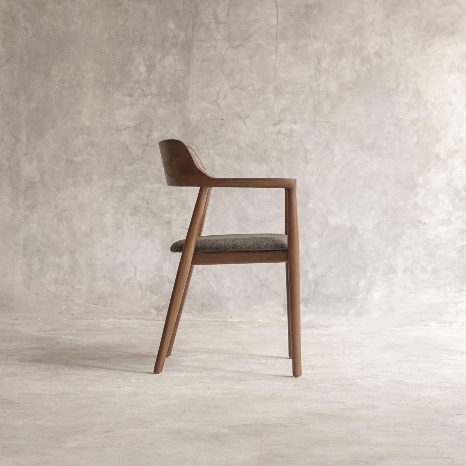 Provence Chair Dark Brown Off-White Seater