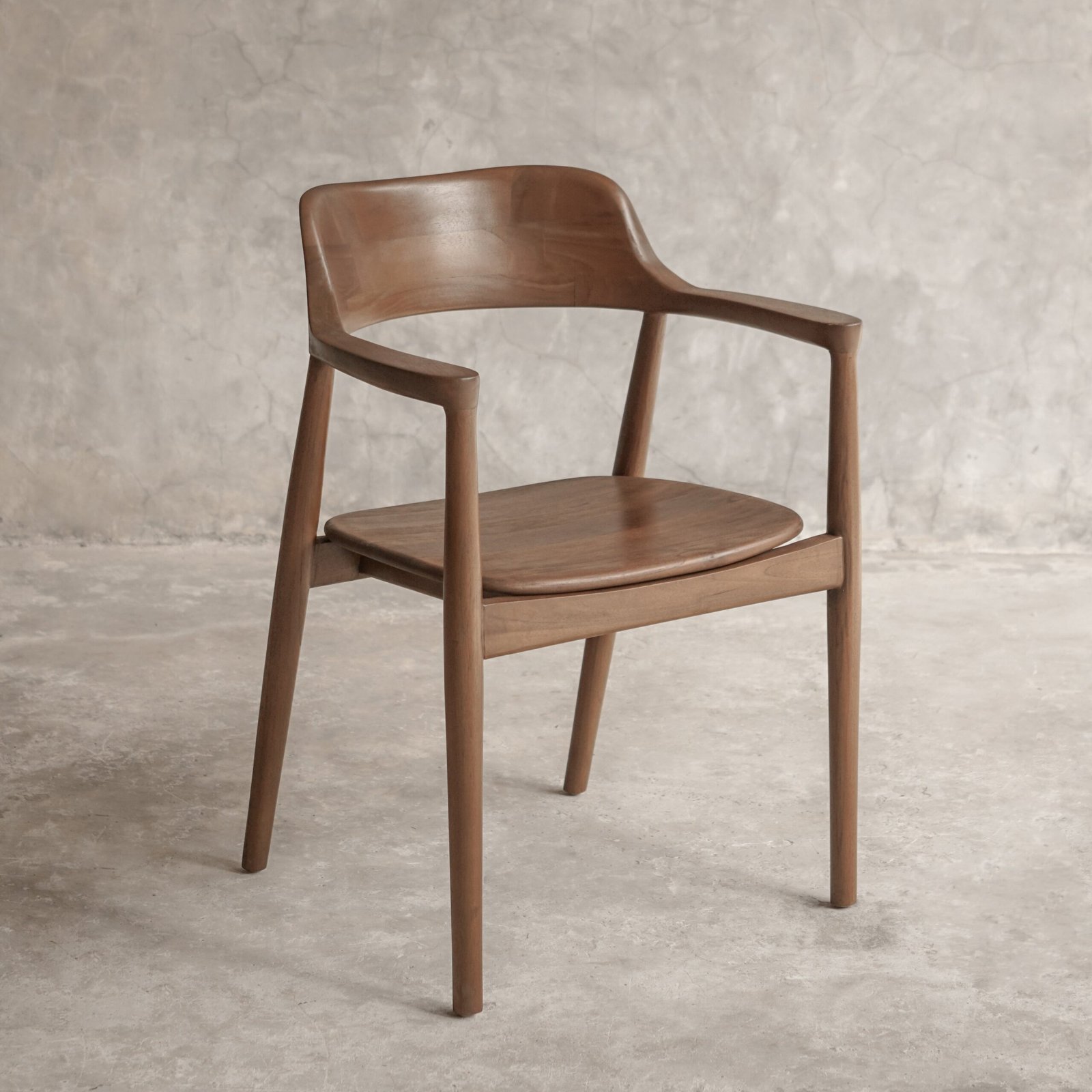 Provence Chair Dark Brown Black Seater