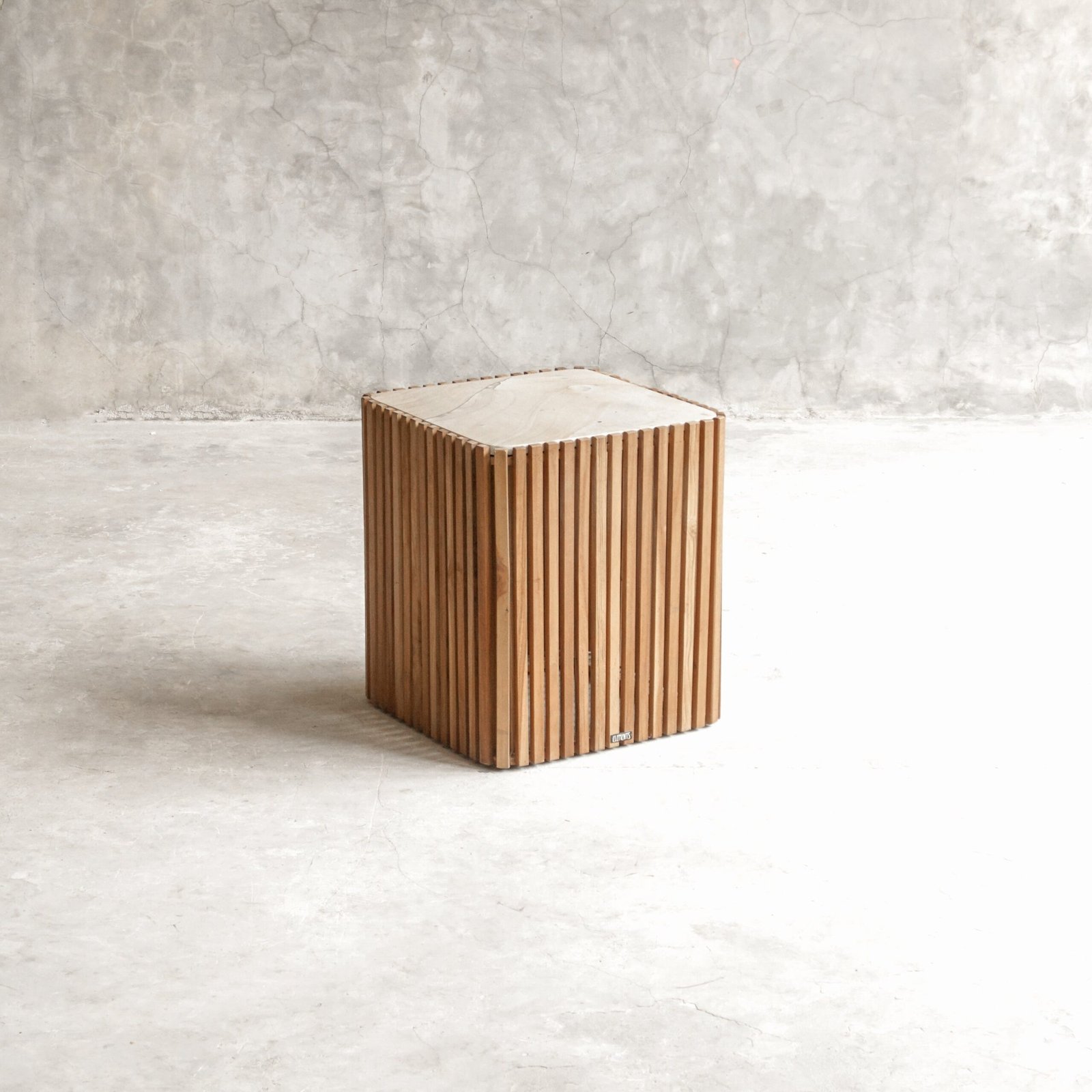 Eastwood Square Table Teak Marble Top