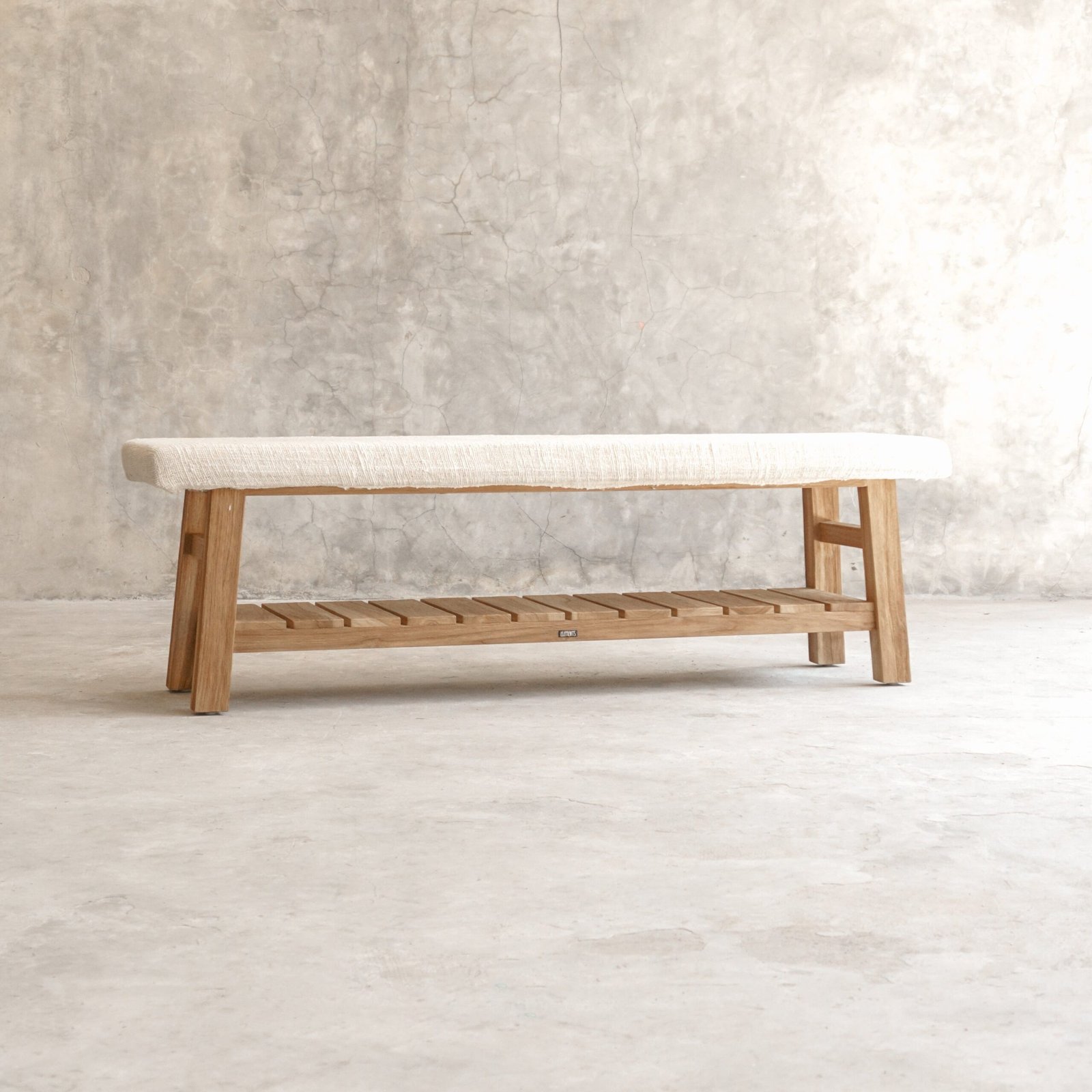 Pacific Bench Taupe Seater